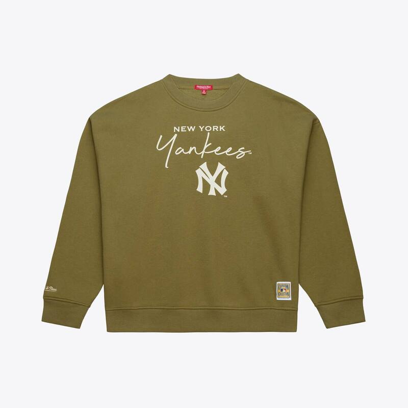 ミッチェル\u0026ネス レディース トップス プルオーバー 汗水 フリース Women\u0027s Mitchell \u0026 Ness Olive New York Yankees Cooperstown Collection Fleece Sweatshirt Ynk Multi マルチ色合い