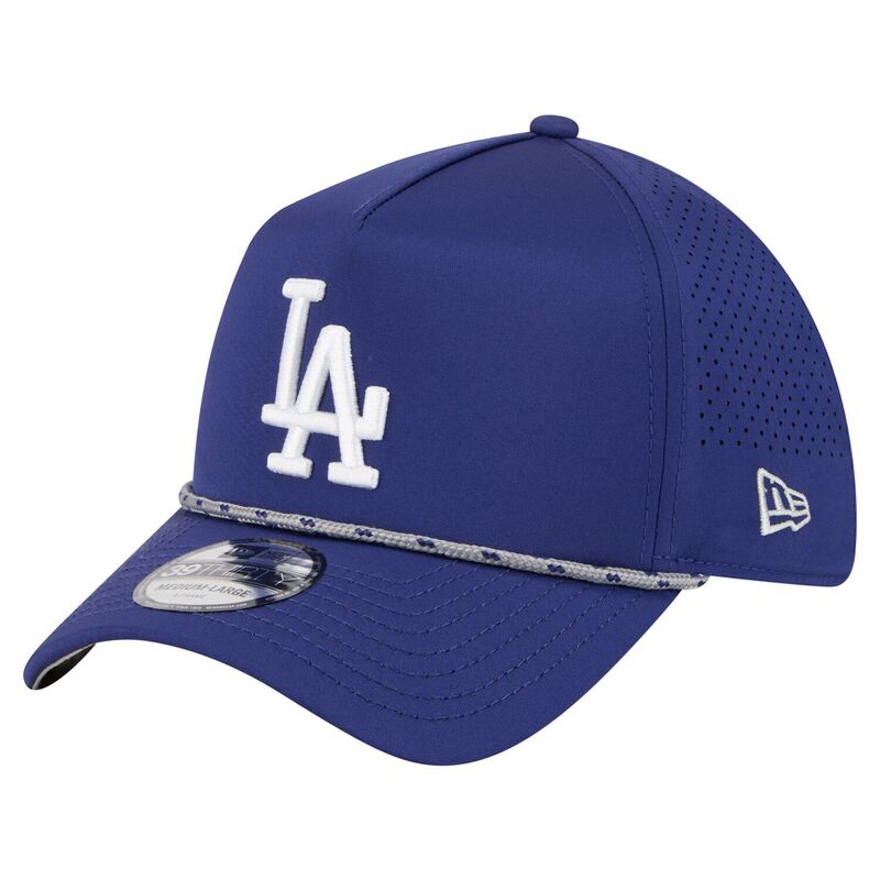 ニューエラ メンズ アクセサリー 帽子 Men's New Era Royalos Angeles Dodgers 39THIRTY A-Frame Perforated Flex Hat Lad Blue ブルー