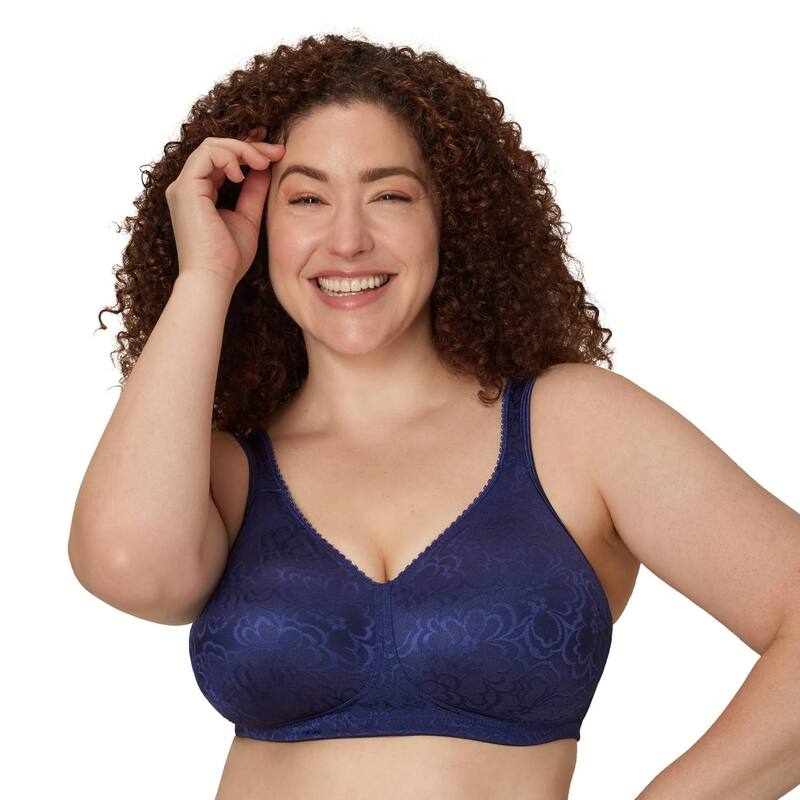 プレイテックス レディース アンダーウェア ブラジャー Playtex 18 Hour Ultimate Lift & Support Wireless Bra 4745 Blue Velvet ブルー