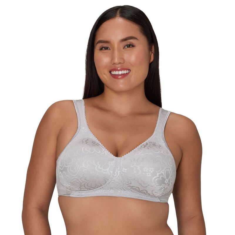 プレイテックス レディース アンダーウェア ブラジャー Playtex 18 Hour Ultimate Lift & Support Wireless Bra 4745 Crystal Gray グレー