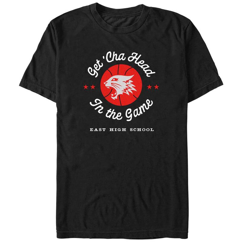 ディズニー メンズ トップス Tシャツ トール グラフィック Disney's High School Musical Get 'Cha Head In The Game Big & Tall Graphic Tee Black ブラック