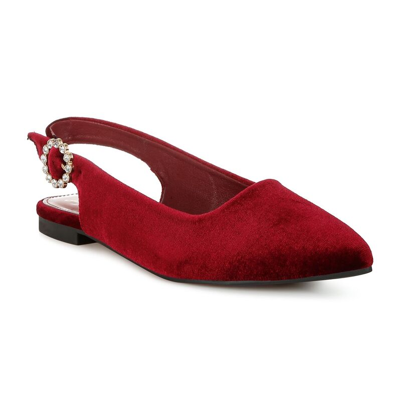 ロンドンラグ レディース シューズ サンダル London Rag Dolan Mule Women's Casual Flats Dark Red レッド