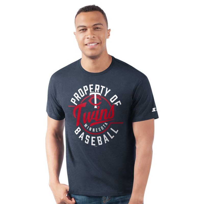 スターター メンズ トップス Tシャツ Men'starter Navy Minnesota Twins Prime Time Property Of T-Shirtwnavy ネイビー 6,986円