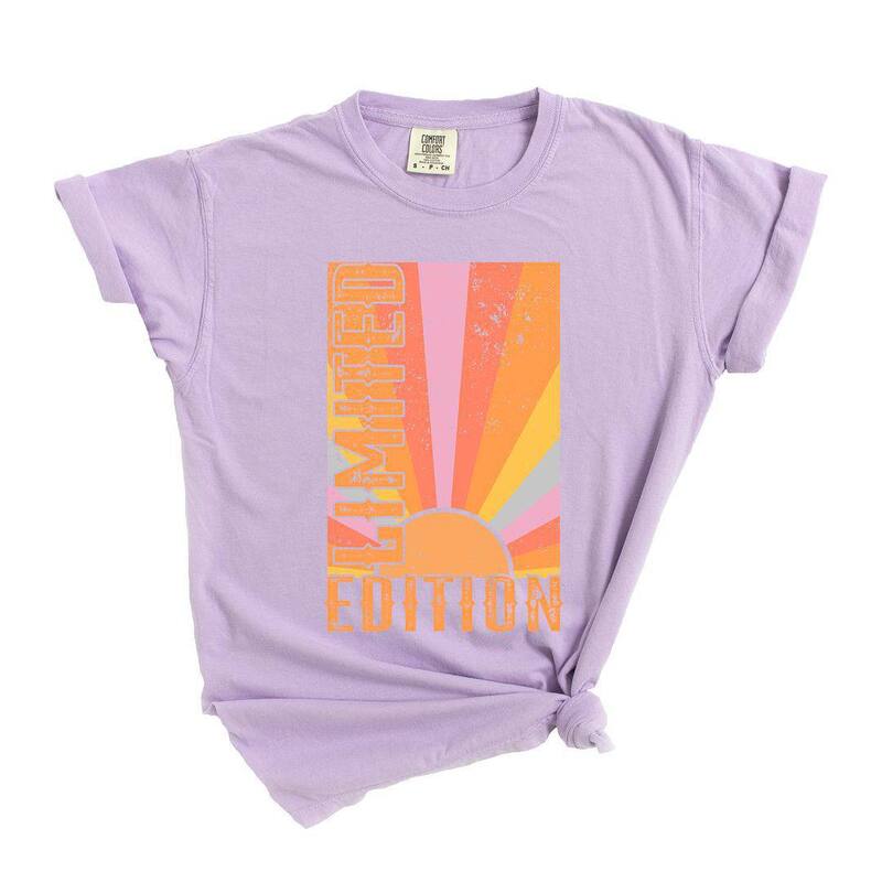 Simply Sage Market レディース トップス ティーシャツ Simply Sage Market Limitedition Sun Garment Dyed Tees Orchid レディースファッション-トップス-Tシャツ・カットソー