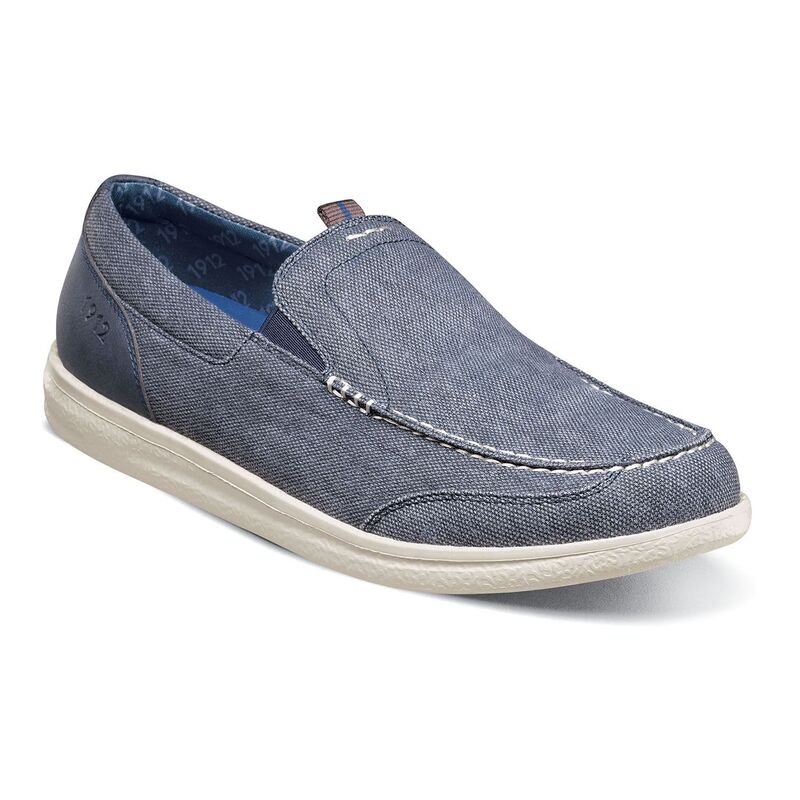ノンブッシュ メンズ シューズ スリッポン・ローファー Nunn BushR Brewski Men's Venetian Slip-On Shoes Navy ネイビー