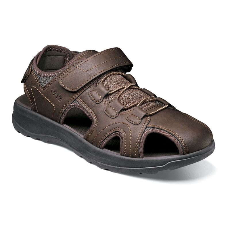 ノンブッシュ メンズ シューズ サンダル Nunn BushR Huck Men's Fisherman Sandals Brown ブラウン