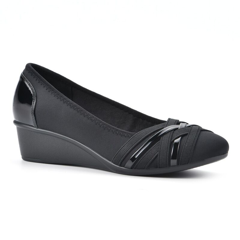 クリフバイホワイトマウンテン レディース シューズ パンプス Women's Cliffs by White Mountain Bowie Women's Wedges Black Nylon ブラック 13,845円
