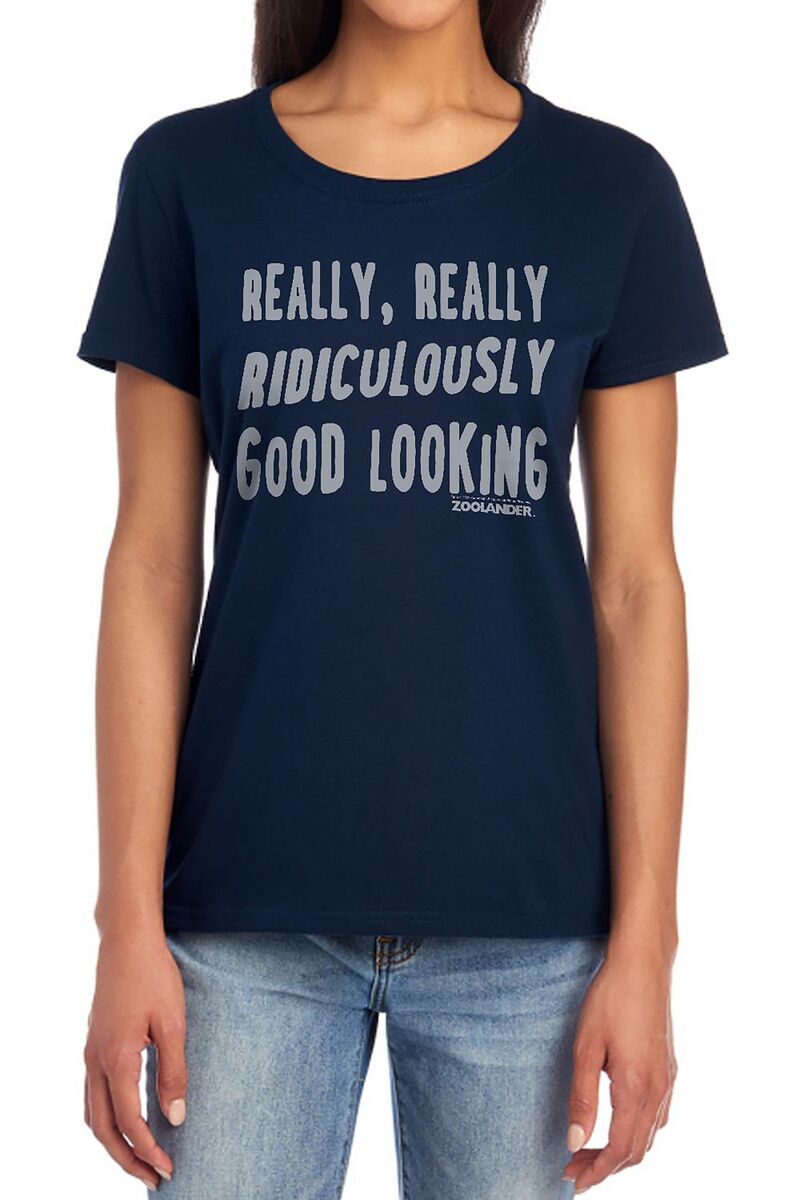 アニメキャラクター レディース トップス Tシャツ グラフィック Licensed Character Juniors' Zoolander \