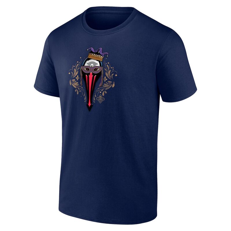 アンブランデッド メンズ トップス Tシャツ グラフィック Unbranded Men's NBA New Orleans Pelicans Pick and Roll Graphic Tee Nor Navy ネイビー