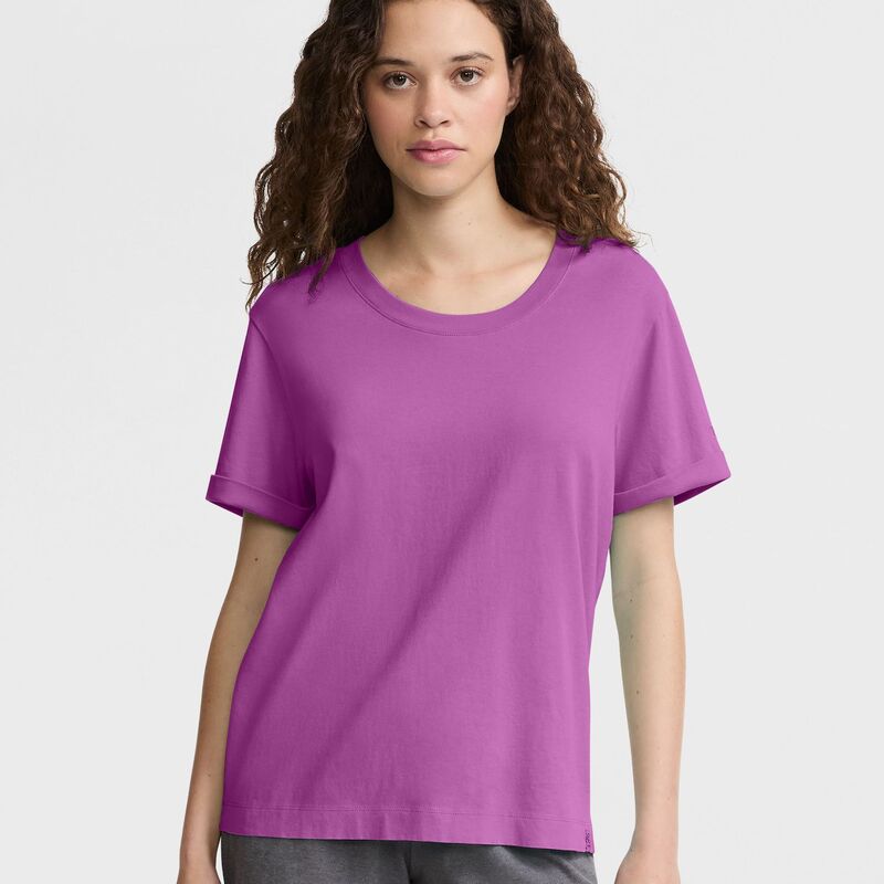 チャンピオン レディース トップス Tシャツ ヴィンテージ Women's Champion Vintage Wash T-Shirt Our Fave Fuchsia フューシャ