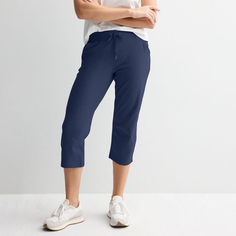 Tek Gear レディース ボトムス カジュアルパンツ キャップ Women's Tek Gear Essential Capris Navy Romance ネイビー