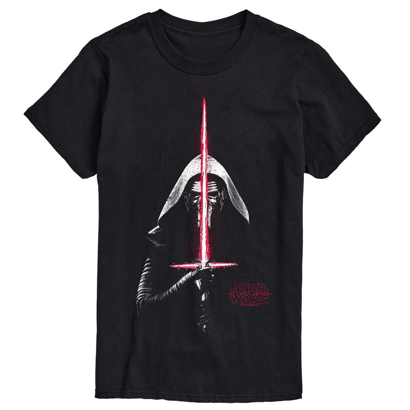スター ウォーズ メンズ トップス Tシャツ トール グラフィック Big & Tall Star Wars Kylo Ren Lightsaber Graphic Tee Black ブラック