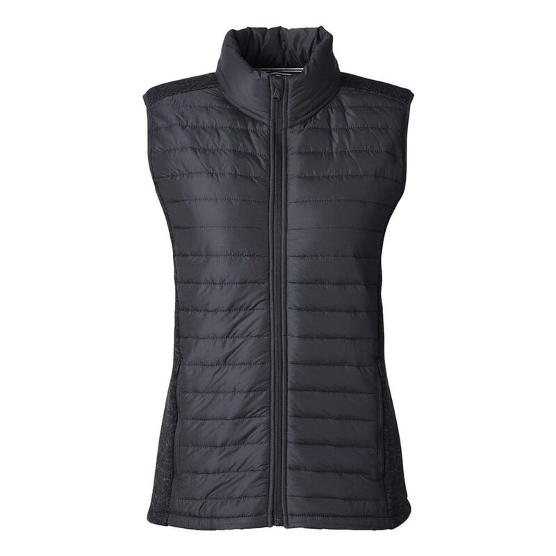 ナウティカ レディース アウター ジャケット・ブルゾン ベスト Nautica Women's Harbor Puffer Vest Black ブラック