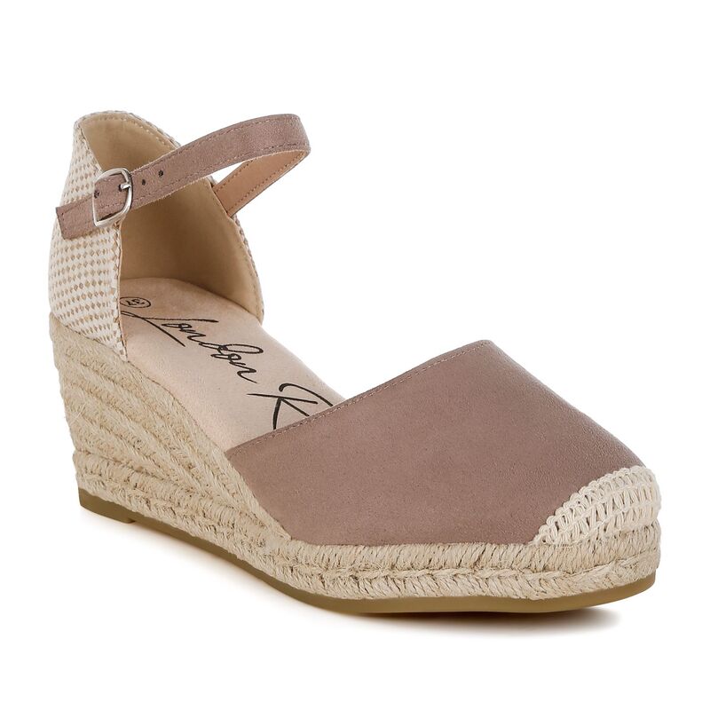 ロンドンラグ レディース シューズ サンダル London Rag Paryor Women\u0027s Espadrille Wedge Sandals Taupe トープ