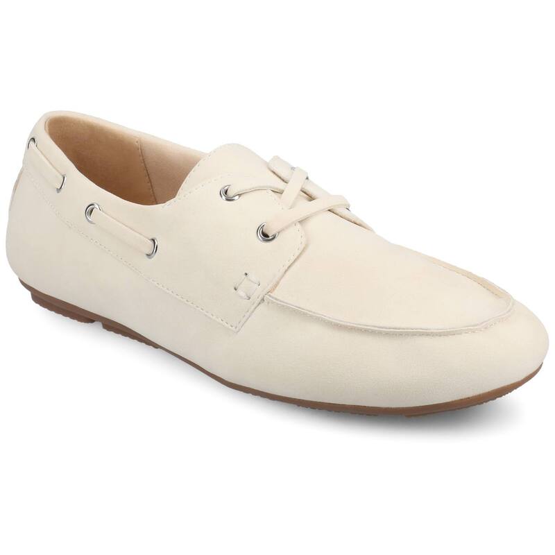 ジャーニー レディース シューズ ローファー Journee Women's Naomi Slip-On Round Toe Loafers Bone