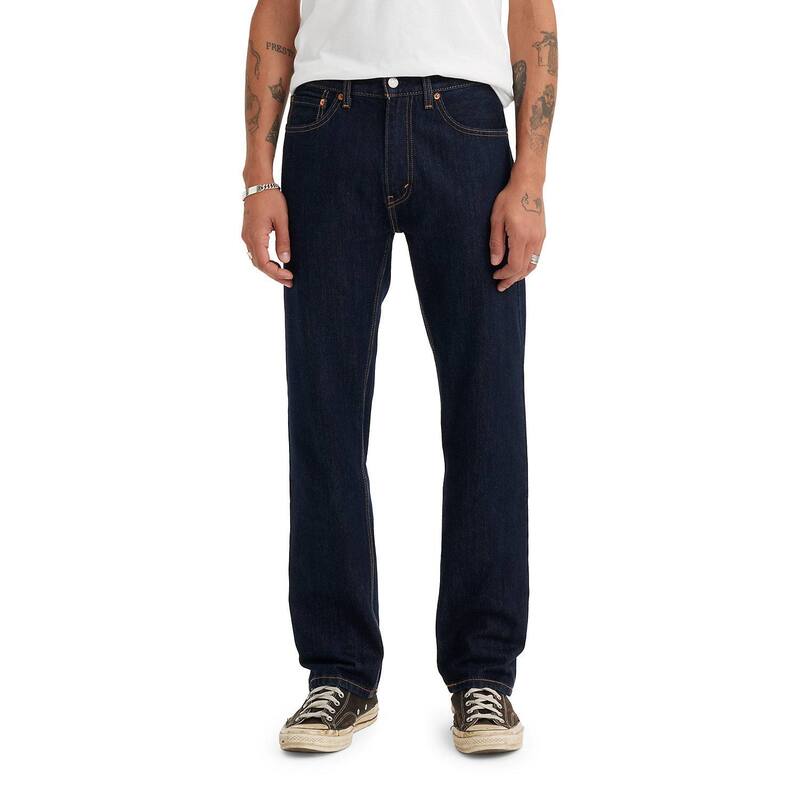リーバイス メンズ ボトムス デニムパンツ レギュラーフィット ジーンズ Men's Levi's 505 Regular Fit Jeans Rinse｜ReVida 店 17,745円