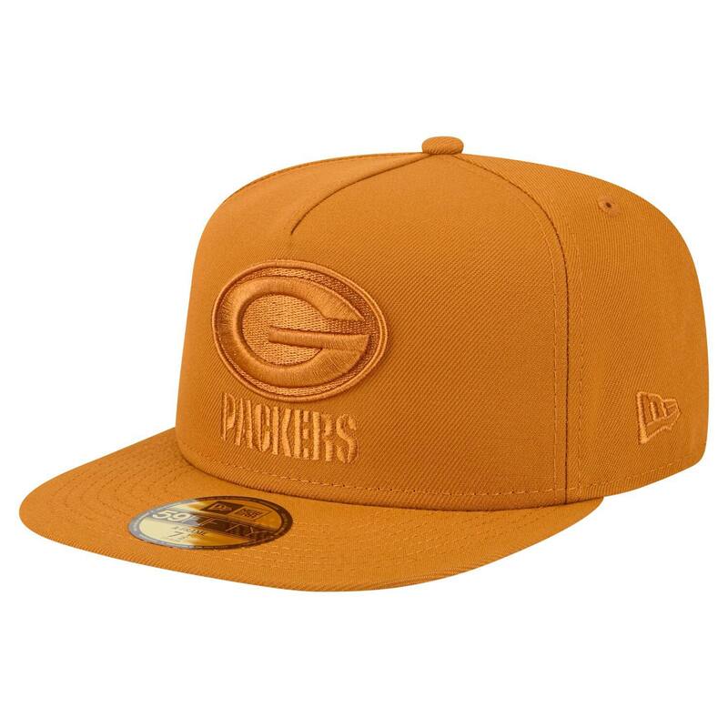 ニューエラ メンズ アクセサリー 帽子 Men's New Era Brown Green Bay Packers Color Pack A-Frame 59FIFTY Fitted Hat Pkr Brown ブラウン 9,706円