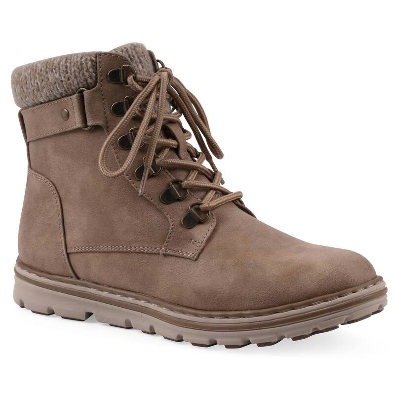 クリフバイホワイトマウンテン レディース シューズ ブーツ・レインブーツ アンクル Cliffs By White Mountain Kimora Women Ankle Hiker Boots Natural Fabric ホワイト