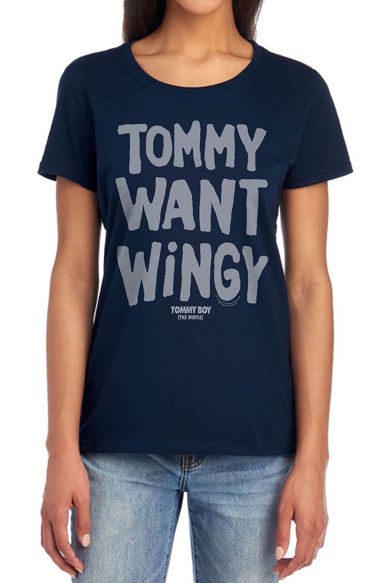 アニメキャラクター レディース トップス Tシャツ グラフィック Licensed Character Juniors' Tommy Boy \