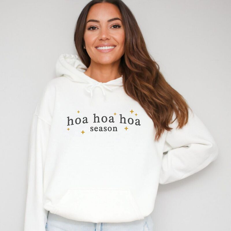 Simply Sage Market レディース トップス プルオーバー 刺しゅう パーカー グラフィック Simply Sage Market Embroidered Hoa Season - Women\u0027s Graphic Hoodie White 白いこと