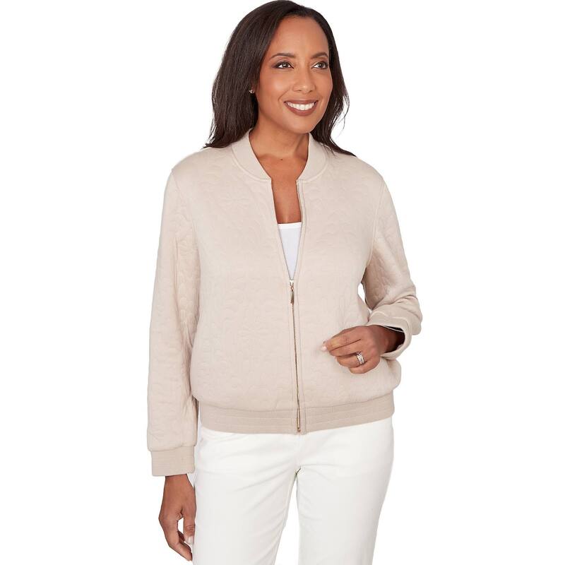 アルフレッド ダナー レディース アウター 上衣・上衣 キルティング Women\u0027s Alfredunner Medallion Quilted Bomber Jacket Latte