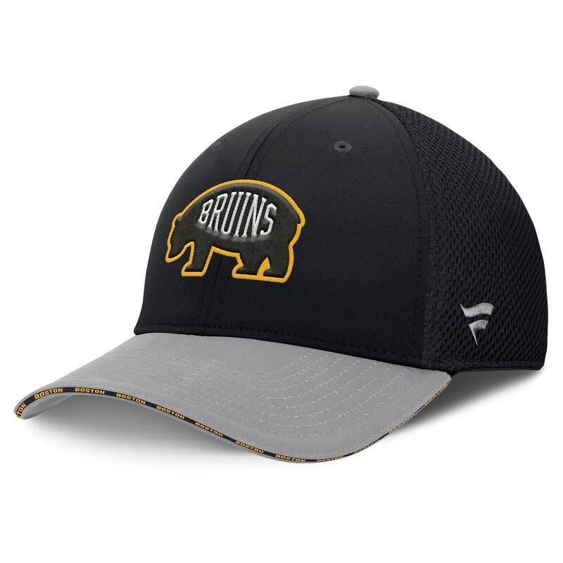 ファナティクス メンズ アクセサリー 帽子 Men's Fanatics Black Boston Bruins Fundamentalspan Flex Hat Bsblack ブラック