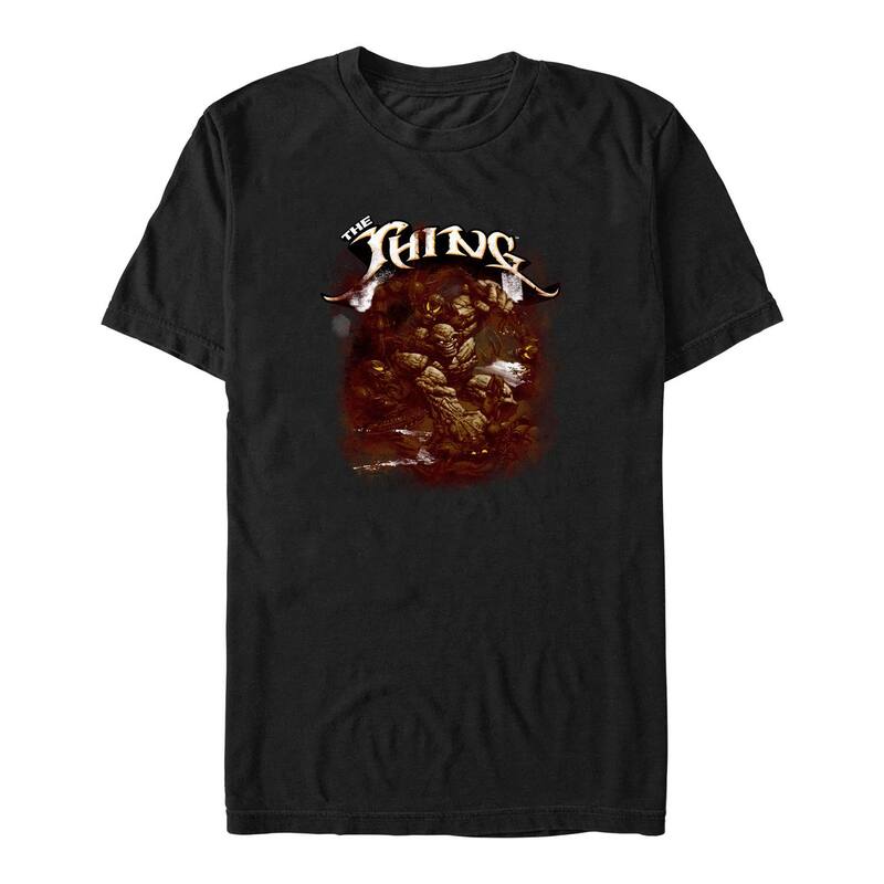 マーベル メンズ トップス Tシャツ トール グラフィック Big & Tall Marvel Fantastic Four The Thing Darkness Graphic Tee Black ブラック