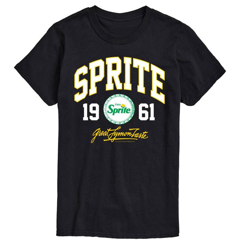 アニメ人となり メンズ トップス ティーシャツ トール グラフィック Licensed Character Big \u0026 Tall Sprite Collegiatest. 1961 Graphic Tee Black 黒いこと Tシャツ・カットソー-トップス-メンズファッション