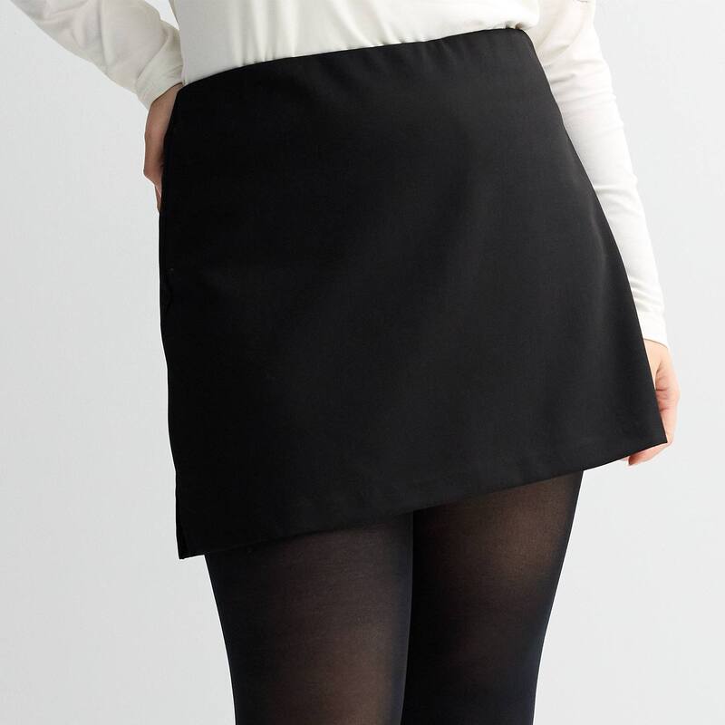 エスオー レディース ボトムスカート プラスサイズ ミニ Juniors' Plusize SO Classic Mini Skort Black ブラック