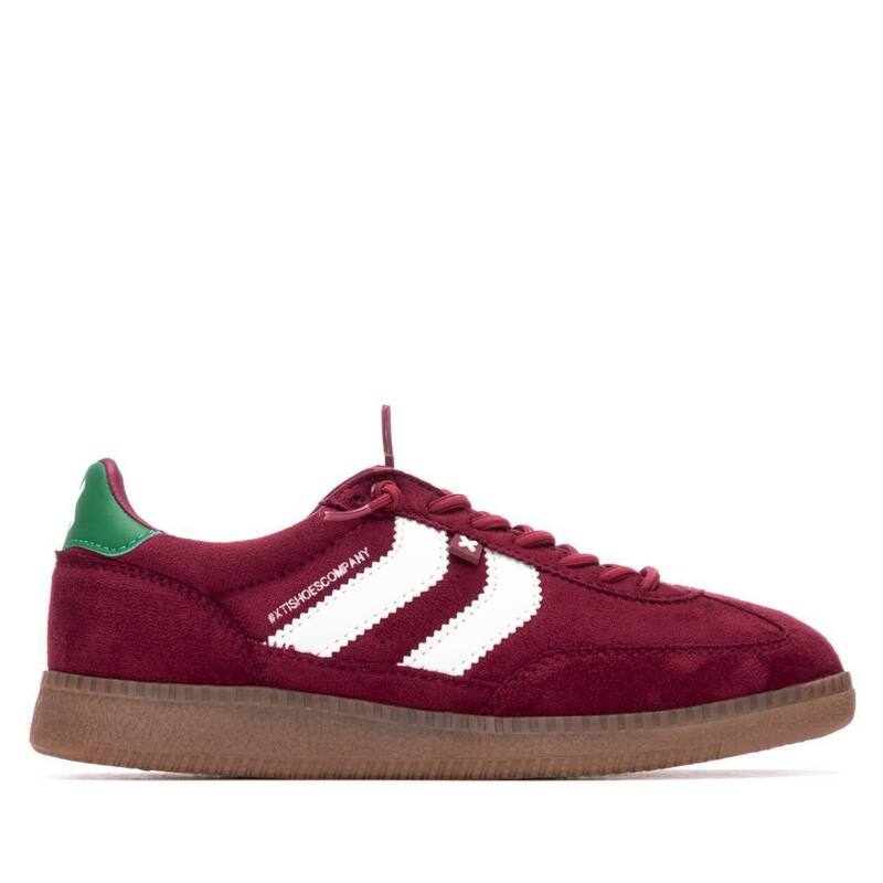 キシタイ レディース シューズ スニーカー スエード XTI Women'suede Casual Sneakers 144170 Burgundy バーガンディ