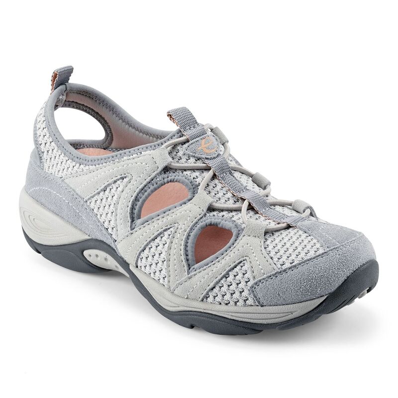 イージースピリット レディース シューズ スニーカー Easy Spirit Earthen Women'slip-On Shoes Light Gray グレー
