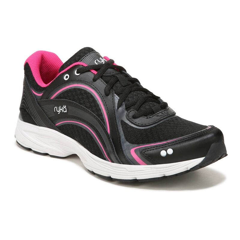 ライカ レディース シューズ スニーカー Ryka Sky Walk Women's Walking Sneakers Black Silver Pink ブラック