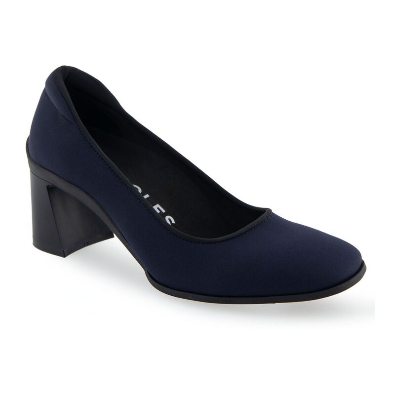 エアロソールズ レディース シューズ パンプス Aerosoles Casta Women's Dress Pumps Navy Stretch ネイビー