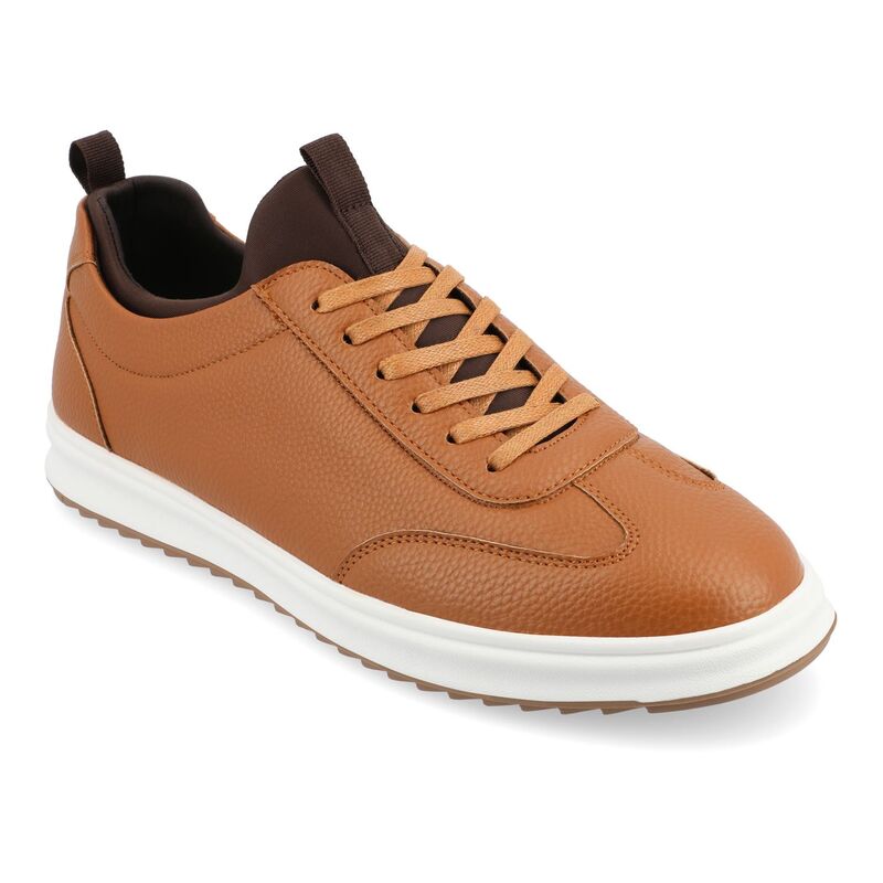 バンス メンズ シューズ スニーカー レース Vance Co. Orton Men's Tru Comfort Foam Lace-up Sneakers Tan タン