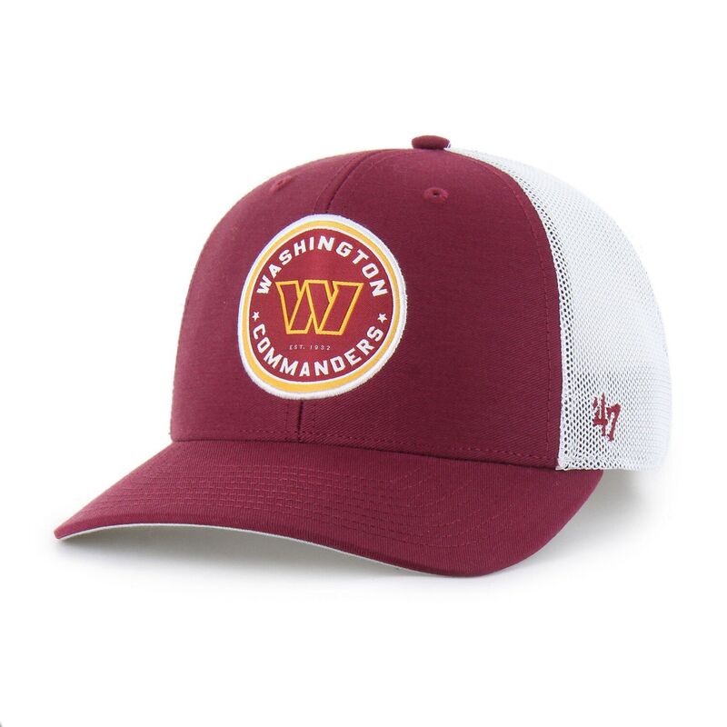 フォーティセブンブランド メンズ アクセサリー 帽子 47 Brand Men's '47 Burgundy Washington Commanders Disclose Trophy Flex Hat Wft Med Re バーガンディ