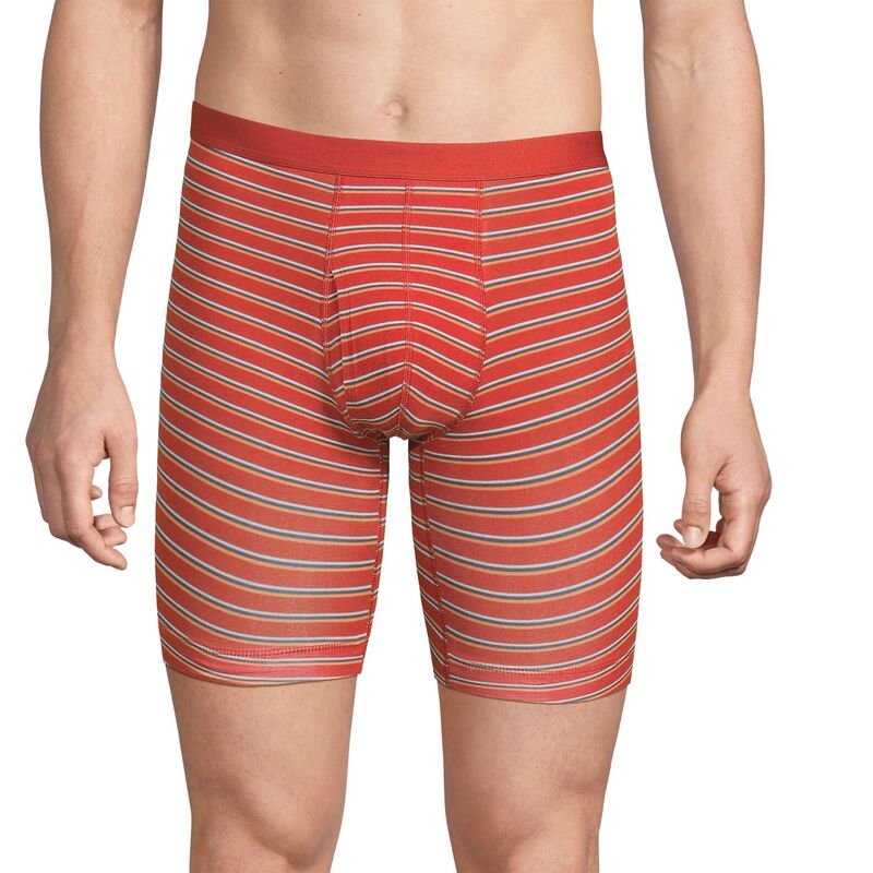 ランズエンド メンズ アンダーウェア ボクサーパンツ ニット Men's Lands' End Comfort Knit Boxer Briefs - 3 Pack Blue Bourbon 3pk ブルー｜ReVida 店