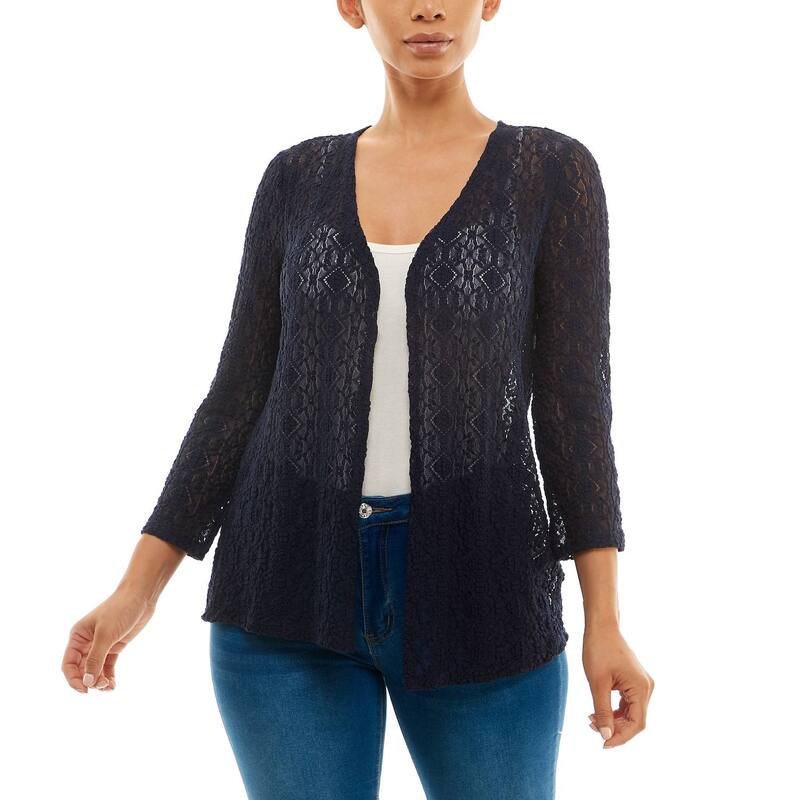 ニナレオナルド レディース トップス ワンピース レース Women's Nina Leonard Lace Bolero Black ブラック 8,174円