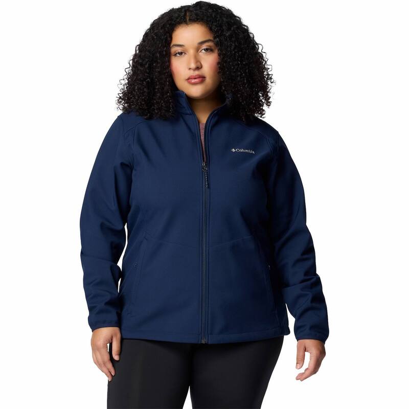 コロンビア レディース アウター ジャケット・ブルゾン プラスサイズ Plusize Columbia Kruseridge III Softshell Jacket Collegiate Navy ネイビー