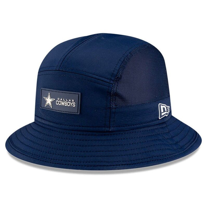 ニューエラ メンズ アクセサリー 帽子 Men's New Era Navy Dallas Cowboys 2025 Sideline Bucket Hat Cow Navy ネイビー