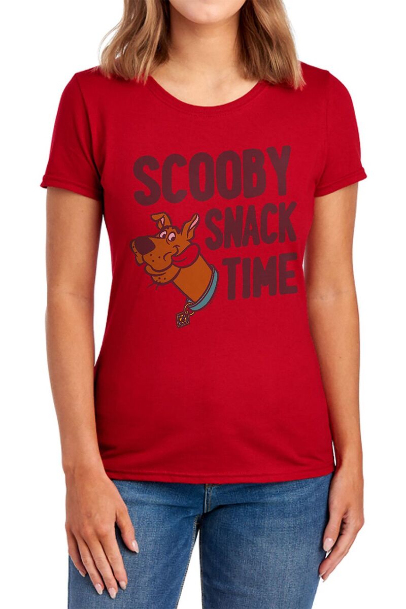 アニメキャラクター レディース トップス Tシャツ グラフィック Licensed Character Juniors' Scooby-Doo \