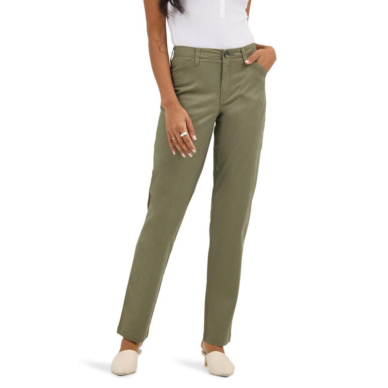 リー レディース ボトムス カジュアルパンツ Women's Lee Legendary Chino Pants Mercantile Green グリーン|ReVida 店