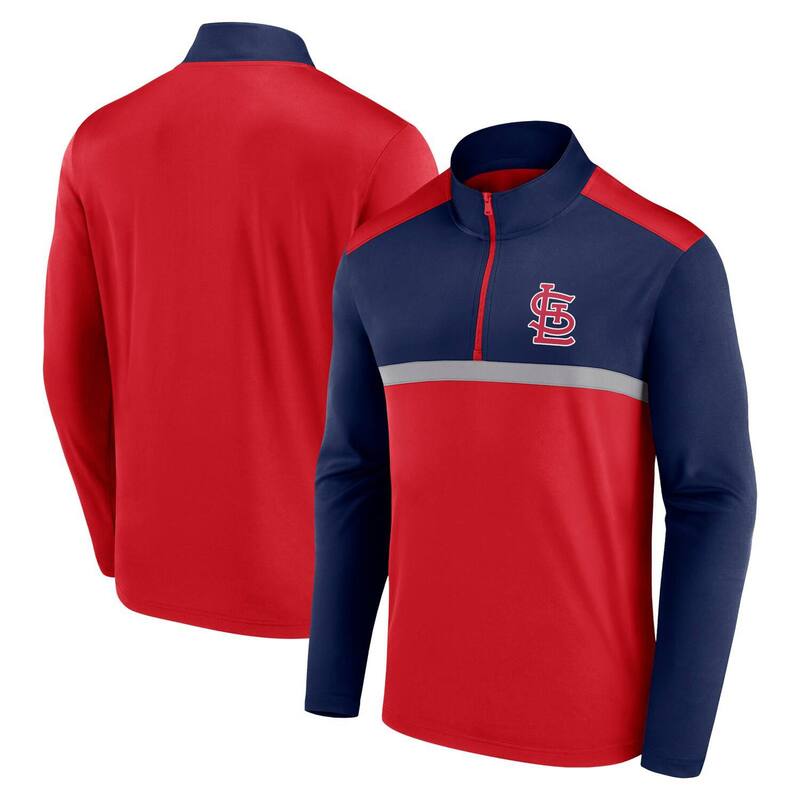 ファナティクス メンズ トップス Tシャツ Men's Fanatics Red St. Louis Cardinals Unstoppable Quarter-Zip Top Crd Red レッド
