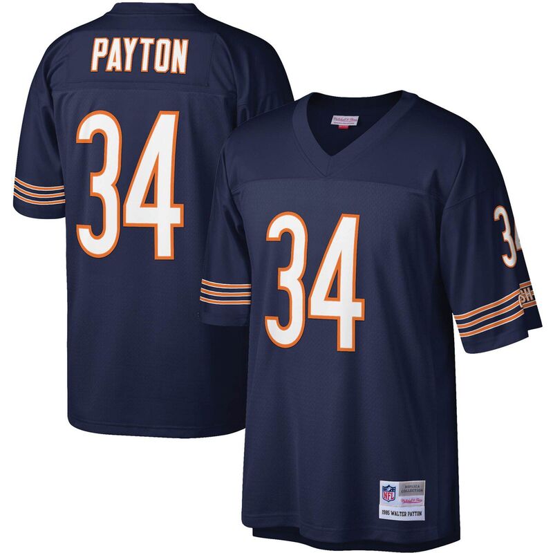 ミッチェル&ネス メンズ トップス Tシャツ ジャージー Men's Mitchell & Ness Walter Paytonavy Chicago Bears Legacy Replica Jersey Brs Navy ネイビー|ReVida 店