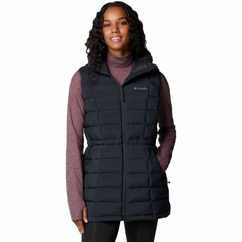 コロンビア レディース アウター ジャケット・ブルゾン ベスト ダウン Women's Columbiardenwood Midown Vest Black ブラック