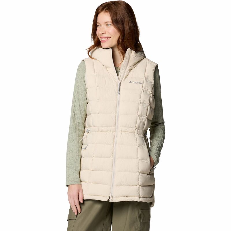 コロンビア レディース アウター ジャケット・ブルゾン ベスト ダウン Women's Columbiardenwood Midown Vest Dark Stone ストーン