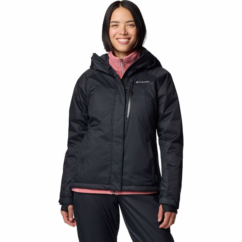 コロンビア レディース アウター 上衣・上衣 Women\u0027s Columbia Snowy Summit Insulated Jacket Black 黒いこと