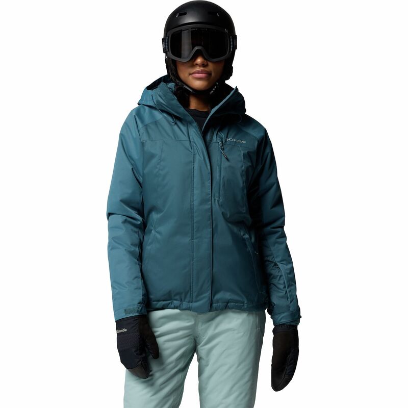 コロンビア レディース アウター ジャケット・ブルゾン Women's Columbia Snowy Summit Insulated Jacket Everblue Dobby