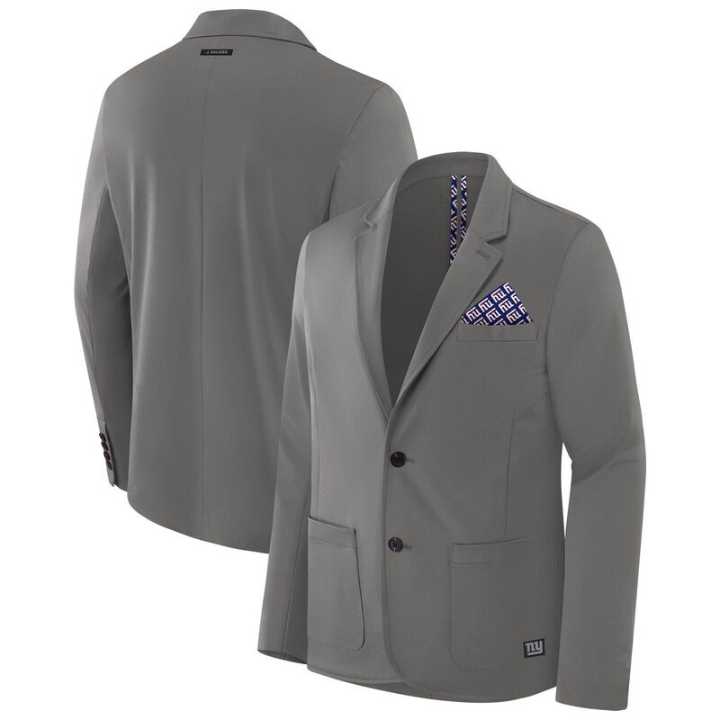 アンブランデッド メンズ アウター ジャケット・ブルゾン ブレザー Unbranded Men's J. Palmer Graphite New York Giants Man-In-Motion Blazer Gia Dark G グラファイト 31,720円