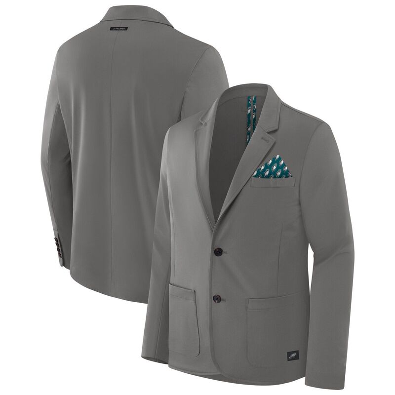 アンブランデッド メンズ アウター ジャケット・ブルゾン ブレザー Unbranded Men's J. Palmer Graphite Philadelphia Eagles Man-In-Motion Blazer Eag Dark G グラファイト 31,720円