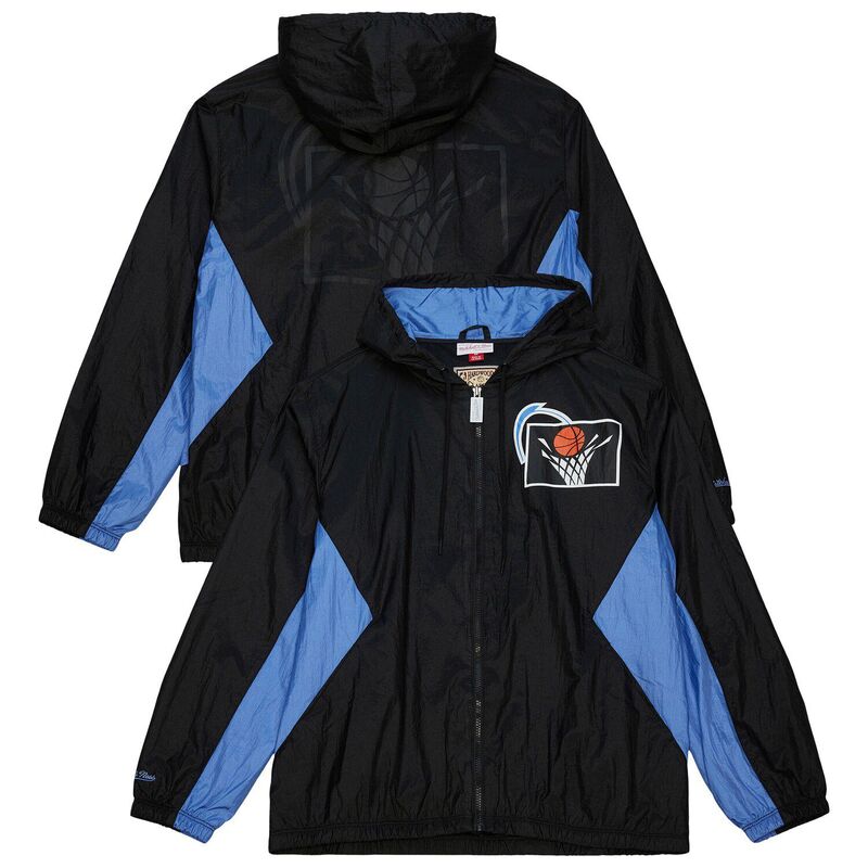 ミッチェル&ネス メンズ アウター ジャケット・ブルゾン Men's Mitchell & Ness Black Cleveland Cavaliers Playmaker Full-Zip Hooded Windbreaker Jacket Cav Black ブラック